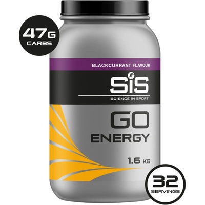 SiS Go Energy energetický nápoj čierne rýbezle 1600 g