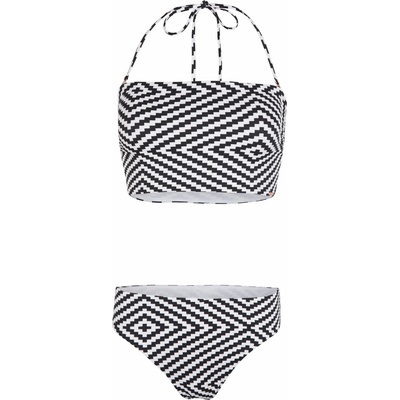O'Neill dámske plavky SNSC LONGLINE JEN LOVE bikini SET čierna biela