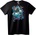 NOONEBRAND Тениска Колиба в гората - 2XL, Black