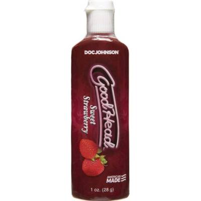 Jemne chladivý gél na orál Jahoda GoodHead 29 ml