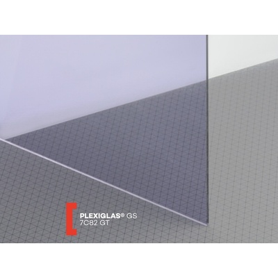 Röhm Plexisklo Plexiglas GS 6 mm 7C82 1520 x 2030 mm sivé 1 ks