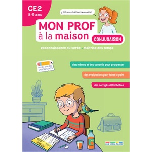 Mon prof à la maison - Conjugaison CE2 (2026)