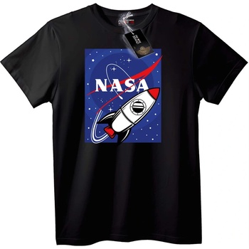 NOONEBRAND Тениска NASA Ракета - S, White
