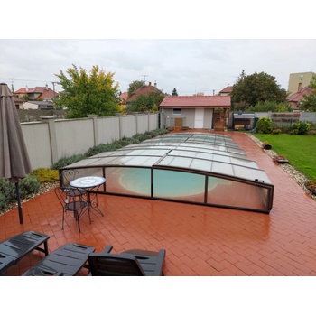Alukov Zastrešenie VIVA Compasspools XL Java 114, 4 x 12 m