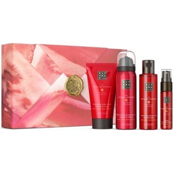 Rituals The Ritual Of Ayurveda sprchovacia pena 200 ml + telový peeling 125 g + telový krém 70 ml + telový sprej 50 ml darčeková sada