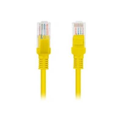 Lanberg PCU5-10CC-0150-Y patch, RJ45 cat. 5e UTP, 1,5m, žlutý