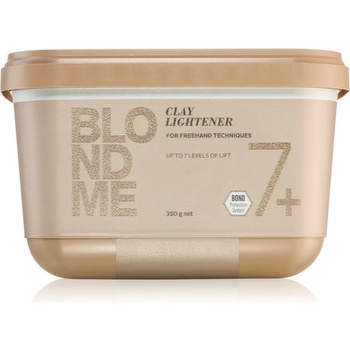 Schwarzkopf Blondme Clay Lightener премиум продукт за изсветляване на косата с глина 7+ 350 гр