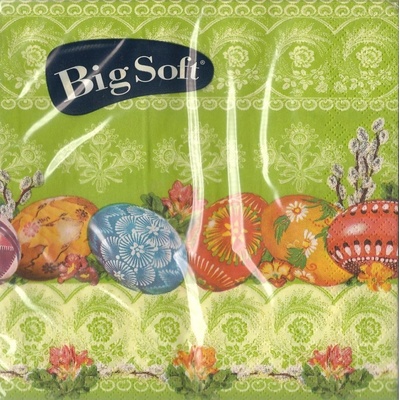 Big soft velikonoční ubrousky 2V 20ks 33x33cm – Zboží Mobilmania