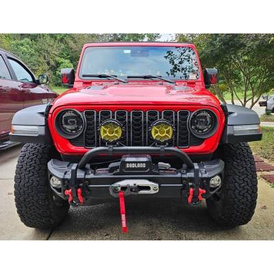 Mriežka, Lakované, Žiadna kamera, Firecracker, Facelift, Jeep Wrangler JL, Jeep Gladiator JT