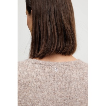 GUESS Пуловер с вълна Guess KIYOKA в кафяво W5BR0P Z4302 (W5BR0P.Z4302)