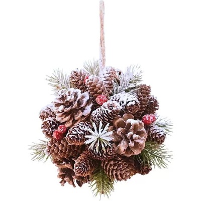 Koule UH šiška RED závěsná pr. 16 cm