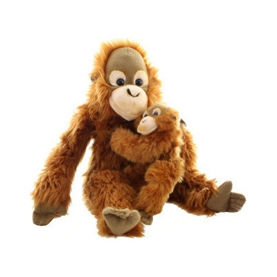 Orangutan s mláďaťom 27 cm