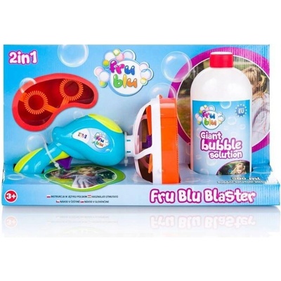 FRU BLU SADA NA VÝROBU BUBLIN VYSTŘELOVAČ BUBLIN a NÁPLŇ 500 ML