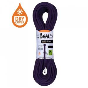 Beal Joker 9, 1 mm (50 m) Dry Cover Дължина на въжето: 50 м / Цвят: лилав