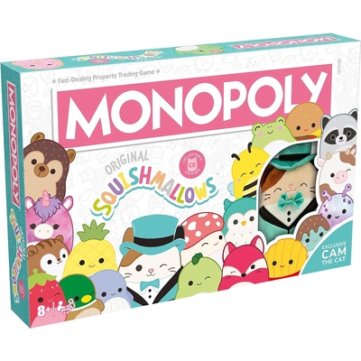 Winning Moves Настолна игра Monopoly: Squishmallows - Детска