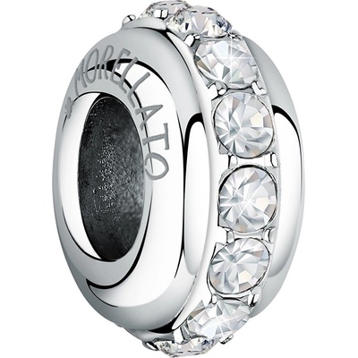 Morellato Moderní ocelový korálek s krystaly Drops SCZ1248