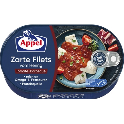 Appel sleďové filety v Barbecue a tomátové omáčce 200 g