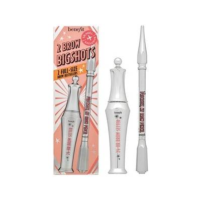 Benefit 2 Brow Bigshots подаръчен комплект за подстригване на вежди 4 Warm Deep Brown 7 ml + 0, 08 g