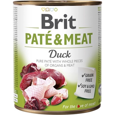 Brit Paté & Meat Duck 800 g