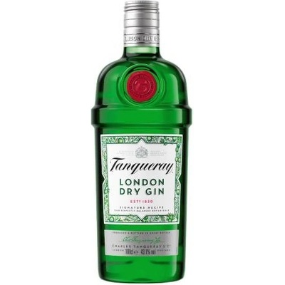 Tanqueray Gin 43,1% 1 l (čistá fľaša)