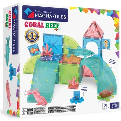 MAGNA-TILES Magnetická stavebnica Coral Reef 25 ks
