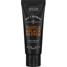 The Scottish Fine Soaps Thistle & Black Pepper pleťový krém 75 ml