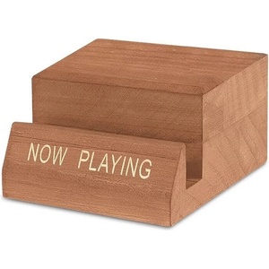 Vinyl Tonic "Now Playing" Wooden Stand Поставка за маси за LP записи (VT21)
