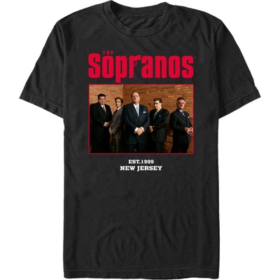 ZOOT. Fan Черна тениска HBO The Sopranos Cast ZOOT. Fan | Cheren | МЪЖЕ | S
