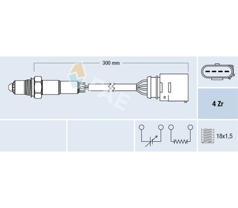 Lambda sonda FAE 77435