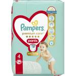 Pampers Бебешки пелени гащи Pampers - Premium Care 4, 38 броя (10636)