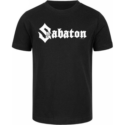 Tričko metal METAL-KIDS Sabaton Logo černá