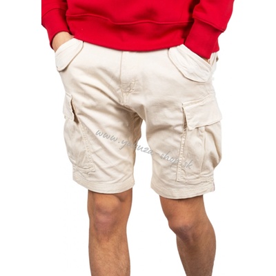 Alpha Industries Crew Short Jet Streem White