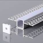 V-TAC Монтажен kит с Дифузер за led Лента Алуминиев 2м. - 23173 (23173)