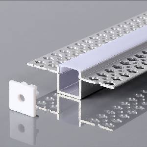 V-TAC Монтажен kит с Дифузер за led Лента Алуминиев 2м. - 23173 (23173)