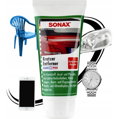 Sonax Odstraňovač škrabancov z plastových a plexi dielov 75 ml