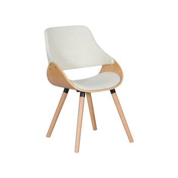 Carmen Трапезен стол Carmen 9973 - бук + шампанско