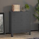 vidaXL Индустриален шкаф с чекмеджета, антрацит, 78x40x93 см, метал (339617)