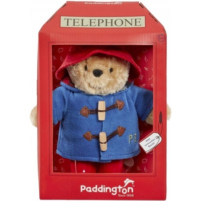 Rainbow Paddington v telefonní budce