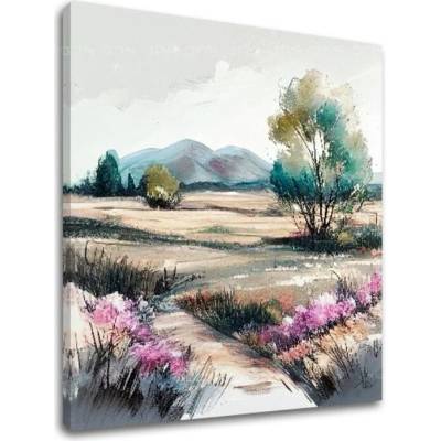 Krajinka na plátne Cesta k neznámemu kraju - 50x50 cm