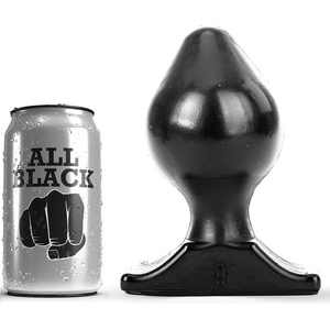  Анален разширител, приятно заоблен, 17см. - All Black Anal Plug (D-222811)
