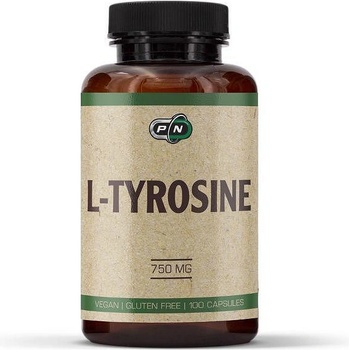 Pure Nutrition - L-TYROSINE 750 mg - 100 vegan capsules Pure Nutrition - L-TYROSINE 750 mg - 100 vegan capsules