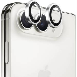 Blueo Протектор за камера за iPhone Duo - 99 Anti-Reflective Lens Glass - Blueo - Сребрист