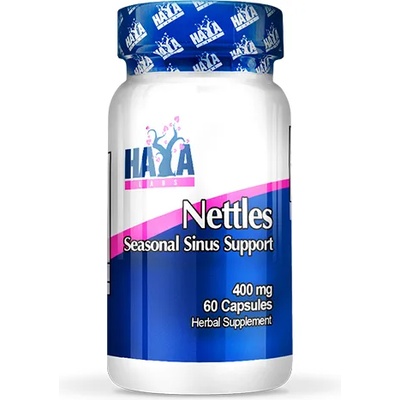 Haya Labs Витамини и минерали Haya Labs Nettles 400 мг. , 60 капс