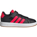 adidas Детски маратонки adidas Kid's Grand Court 3.0 Sneakers - Core Black / Lucid Red / Lucid Lemon - размер 31 (EU) (702-5501-0216)