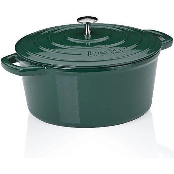 Kela Чугунена тенджера с капак KELA Calido Ø26 см, зелена (1501)
