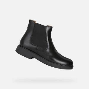 Geox Черни дамски анкл обувки Geox Spherica ec1 Geox | Cheren | ЖЕНИ | 36 - zoot - 247,55 лв