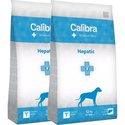Calibra Vet Diet Dog Hepatic 2 x 12 kg