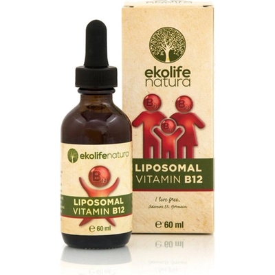 Ekolife Natura Lipozomální Vitamín B12 kapky 60 ml