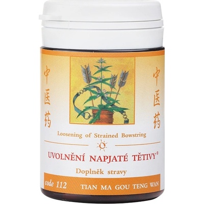 Tcm herbs uvoľnenie napätej tetivy 100 tabliet