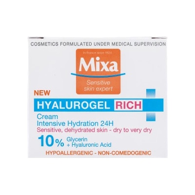 Mixa Hyalurogel Rich krém 50 ml